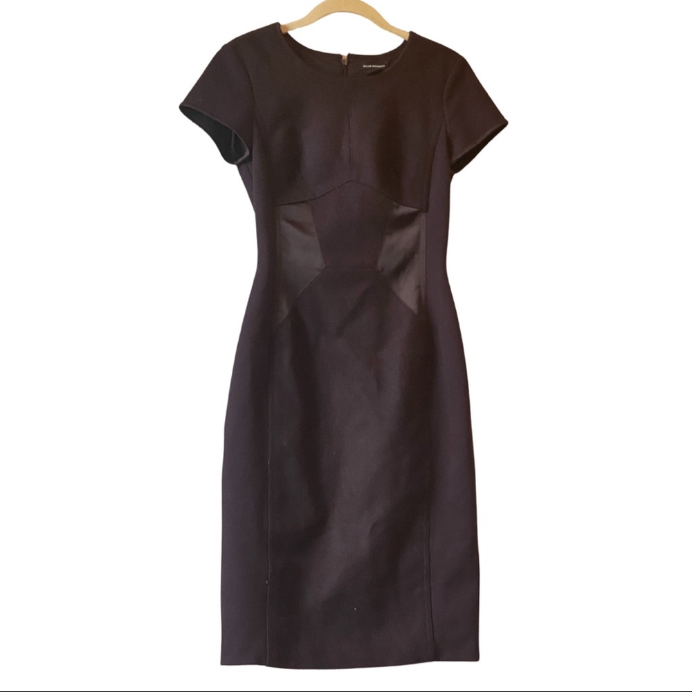 Club Monaco vintage style midi dress in eggplant | new with out tags!!